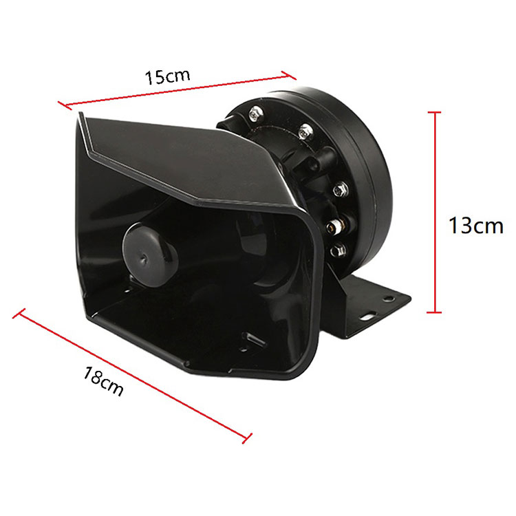 12V 200W zvočnik za alarm za obremenitev